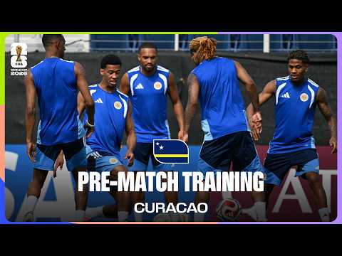 تدريبات Curacao قبل مواجهة Cote d'Ivoire | كأس العالم 2026