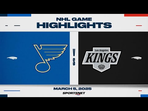 NHL Highlights | Blues vs. Kings - March 5, 2025