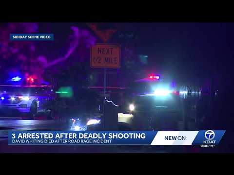 Three arrested in deadly Albuquerque road rage shooting