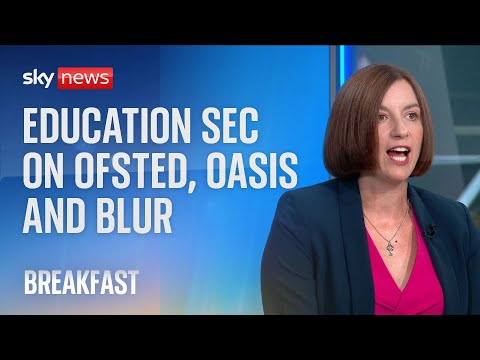 Education Secretary discusses Oasis, Ofsted and racism in schools