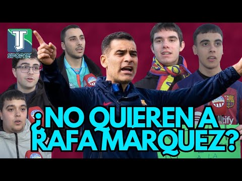 ¿NO QUIEREN a Rafa?  Aficionados del Barcelona REACCIONAN a Rafael Ma?rquez como SUSTITUTO de Xavi