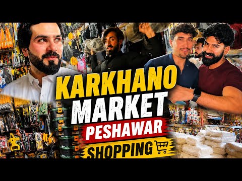 Karkhano market Peshawar window shopping I Moiz Shah - Our Vines