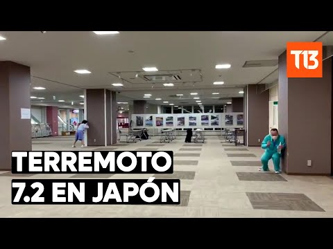 Terremoto 7.2 sacude Japón