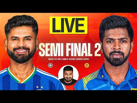 India vs Sri Lanka Live Match Today Asian Games 2026 | PAKISTAN in The Final | Japan | IND vs PAK