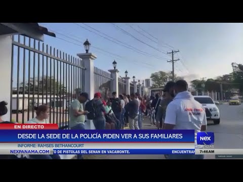 Familiares de los detenidos en las protestas del SUNTRACS piden ver a sus familiares