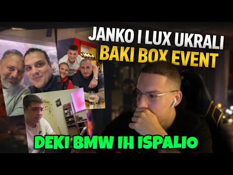 JANKO I LUX UKRALI BAKI PRASETU BOX EVENT - NOVA DRAMA