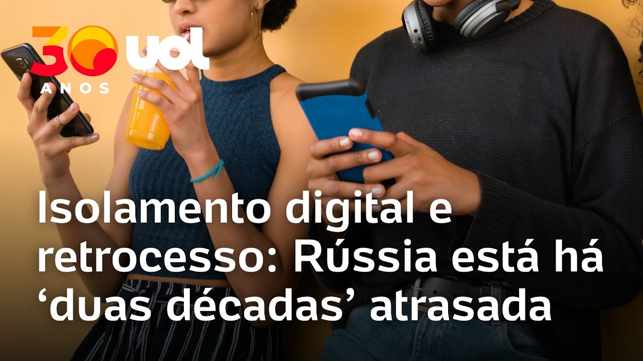 Rússia enfrenta isolamento digital e retrocesso tecnológico de duas décadas