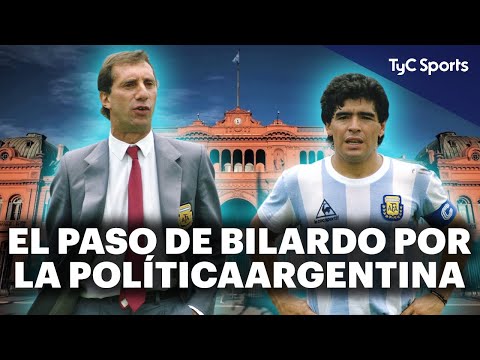 LA VEZ QUE BILARDO SE POSTULÓ A PRESIDENTE DE ARGENTINA CON MARADONA DE MINISTRO  ELECCIONES 2023