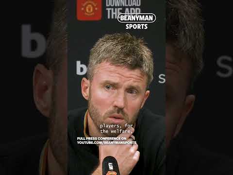 “HE'S A YOUNG BOY, HE'S 15!” ⚠️ Michael Carrick on JJ Gabriel and protecting Man Utd youngsters