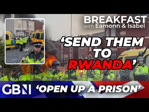 'Far-right' rioters in Britain 'should be sent to Rwanda' - 'open a prison and send them all there!'