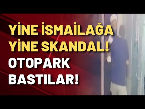 TARİKAT MENSUBU OTOPARK BASTI! GÖRÜNTÜLER HALK TV'DE!