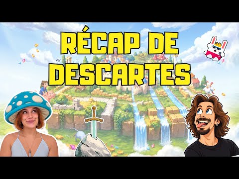 Récap de Descartes - Fliptoons, Repaire des Tampignons, Carcassonne Labyrinth,...