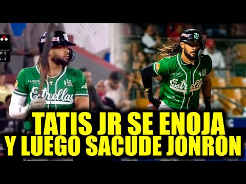 Fernando Tatis Jr Se Enoja Con El Umpire Y Luego Sacude Enorme Jonron En LIDOM!