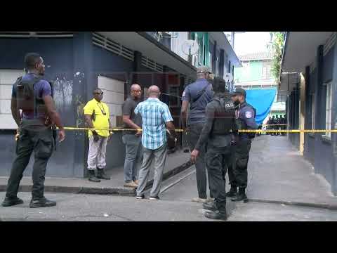 A man was gunned down in Nelson Street, Port of Spain on Tuesday 11th July, 2023.