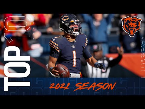 Top 10 plays of 2021 season | Chicago Bears video clip