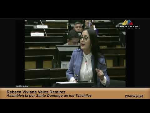 Asambleísta Viviana Veloz - Sesión 925