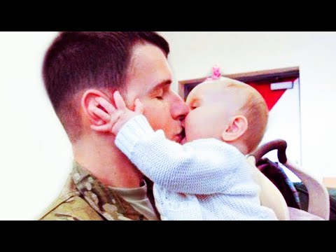 Excited Babies Reactions When Daddy Comes Home - Funny Baby And Daddy @Baby Love