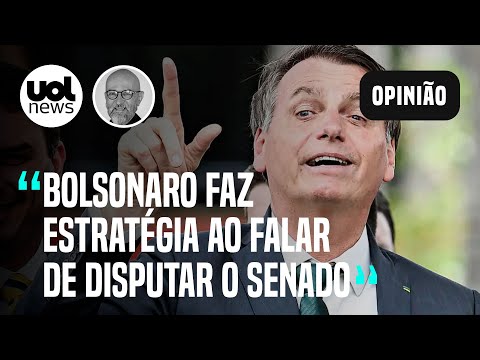 Bolsonaro faz pura estratégia ao falar que quer ser candidato ao Senado em 2026, diz Josias de Souza