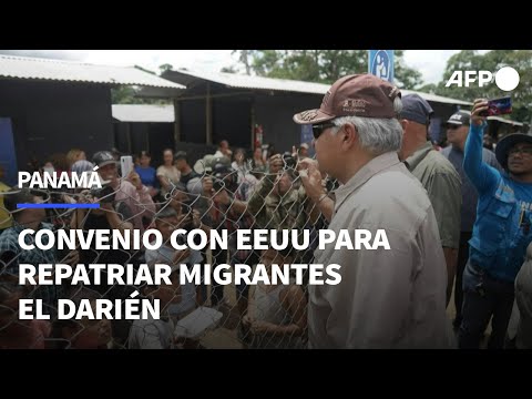 Panamá y EEUU firmarán convenio para repatriar migrantes que crucen la selva del Darién | AFP