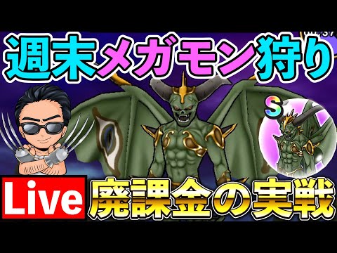 【ドラクエウォーク】最強メガモン堕天使エルギオスを狩る廃課金の週末。