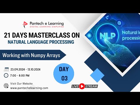 Day 03 - Working with Numpy Arrays