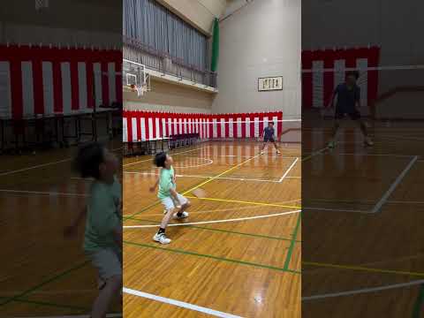 今年度から新加入の小学5年菊地君‼️今後に期待の選手です。応援よろしくお願いします😄 #shorts #sports #badminton