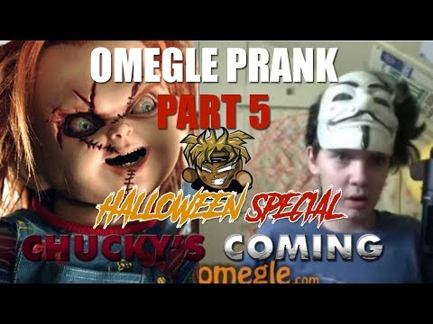 CHUCKY KNOWS WHERE YOU LIVE!-HALLOWEEN SPECIAL (OMEGLE PRANK PART 5)