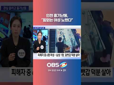 <strong>인천</strong> 흉기난동, "힘없는 여성 노렸다" #<strong>인천</strong> #흉기난동 #범죄 #사회불만 #피의자