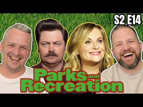 British Guys HILARIOUS Parks and Recreation Reaction - S2 E14 Leslie's House