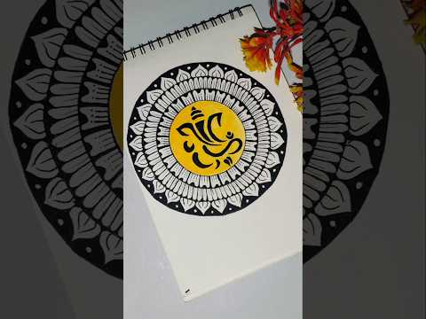 ganesh art #shorts #painting #ytshorts #viralshort