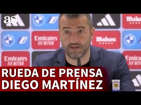 REAL MADRID 3 - ESPANYOL 1 | RUEDA de PRENSA  de DIEGO MARTÍNEZ | Diario AS