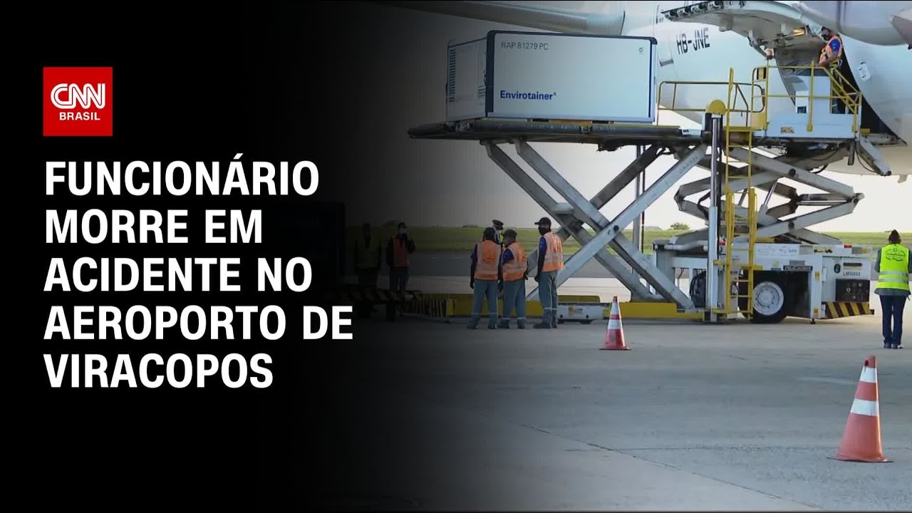 Morre funcionário atropelado em pista do aeroporto de Viracopos | CNN NOVO DIA