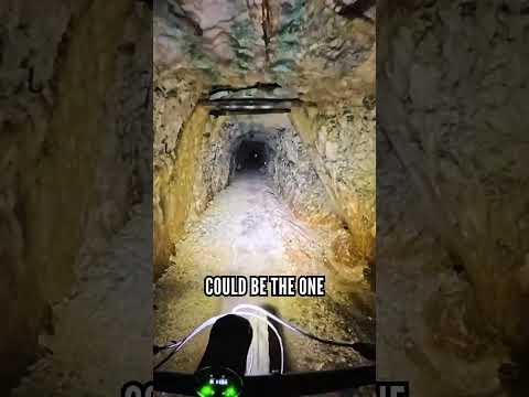 A trail bike is the perfect bike for exploring caves ⛰️