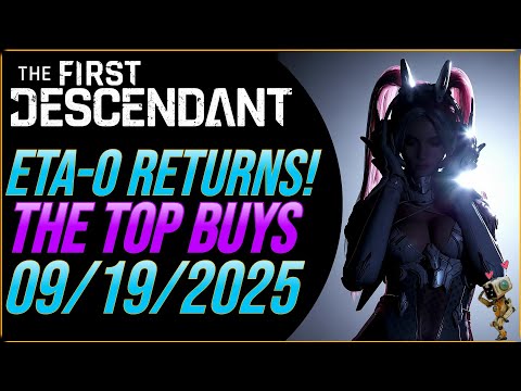ETA-0 Shop Update and Top Buys for 09/19/25 | The First Descendant