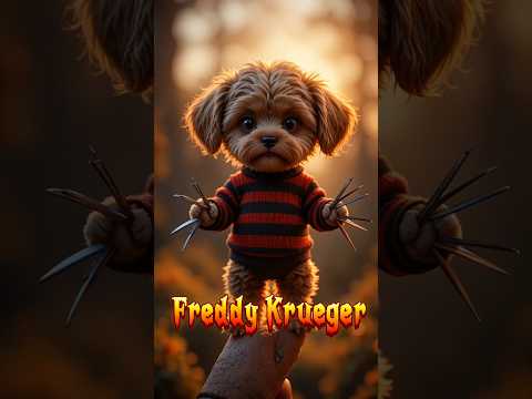 Scary-Cute Maltipoo Horror Squad 🐾💀 | The Cutest Halloween Villains Ever! #ai #shorts