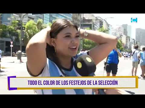 Locura por La Scaloneta en las calles de Buenos Aires | ¿Qué Pretende Usted de Mí?