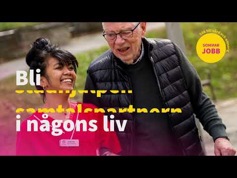 Sök sommarjobb och bli betydelsefull i någons liv