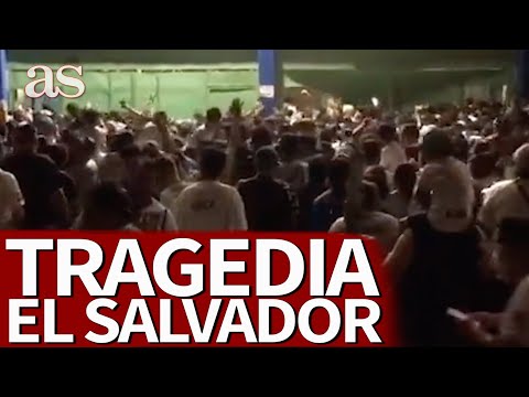 IMÁGENES de la ESTAMPIDA en el estadio CUSCATLÁN de EL SALVADOR | AS