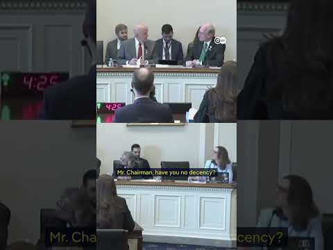 Tension in the US Congress as a transgender lawmaker is misgendered twice | DW News