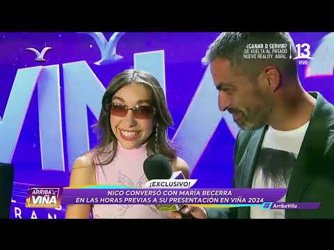 María Becerra habla de su show en el Festival de Viña 2024