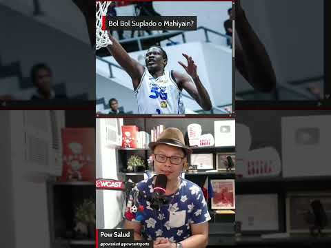 Bol Bol Mahiyain lang o Suplado? Pero Dapat mag pa interview sya sa Media? #PBA #Bolbol