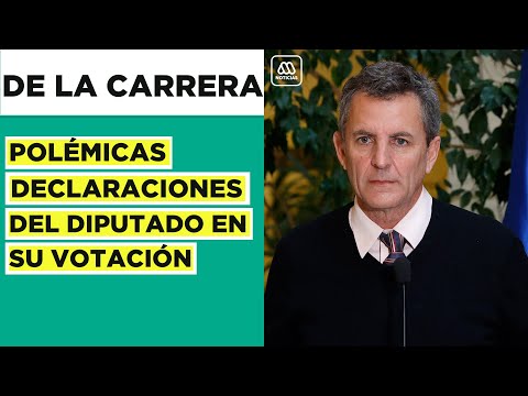 “¿Qué autocrítica voy a hacer yo?”: Las declaraciones de Gonzalo de la Carrera en su votación