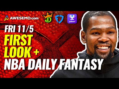 NBA Daily Fantasy First Look 11/5/21 | Slate Starter Podcast