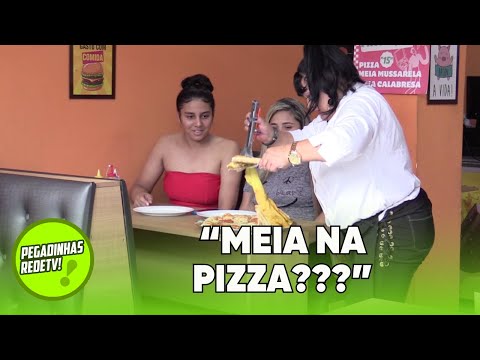 PROMOÇÃO DA PIZZA COM PAGAMENTO ANTECIPADO - PEGADINHAS REDETV