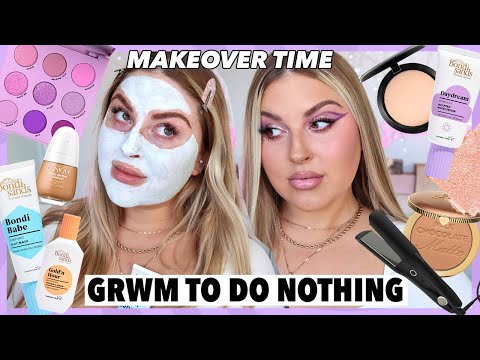 0-100 makeover! ????? a nice calm GRWM for netflix & chill