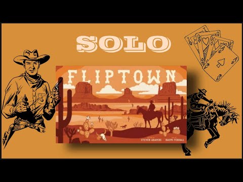Fliptown gra planszowa, rozgrywka solo i opinia