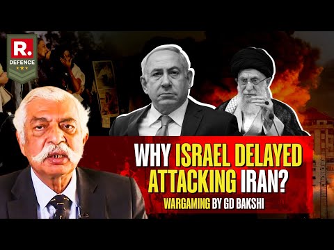 Why Israel Delayed Attacking Iranian Air Space In All-Out War? Wargaming With GD Bakshi