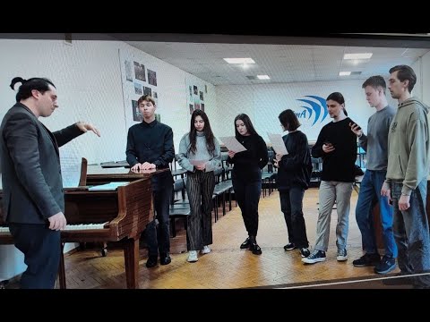 Відкрите заняття з вокально-хорової техніки викладача Я. Комарніцького, ФММ КНУКіМ, березень 2025.