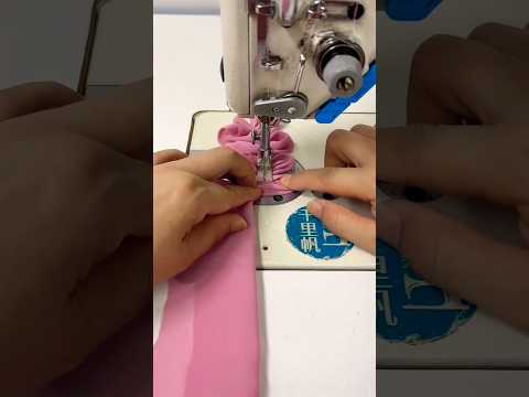 Sew Ruffled Lace in One Glance | #sewing #shorts #viral