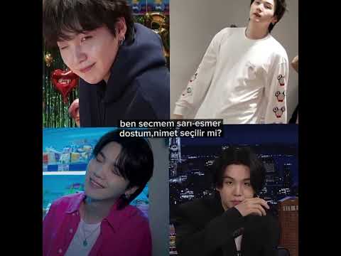 저는 금발에 검은 머리인 친구를 선택하지 않을 텐데, 니멧이 선택될까요? #suga